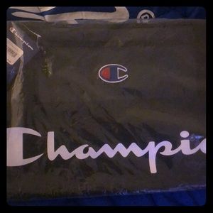 Black champion duffel bag